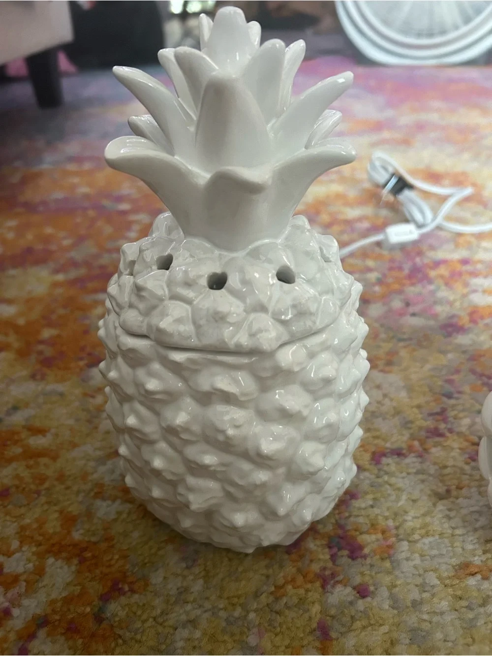 Scentsy ceramic pineapple
